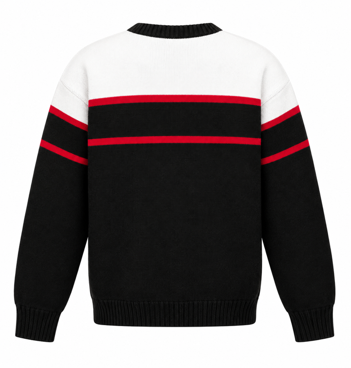 Flames Ladies Line Change Knit Crew
