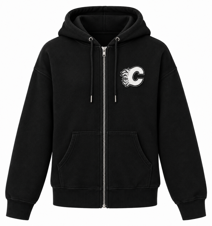Flames Ladies Line Change Team Full Zip