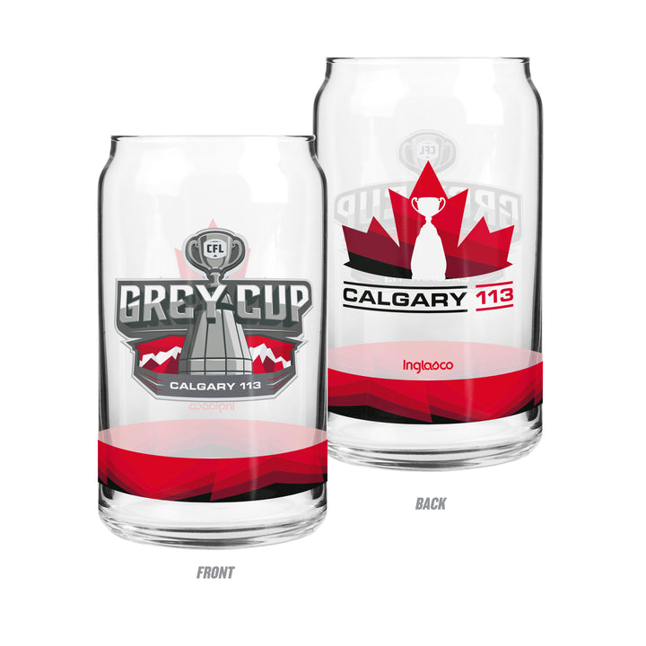 Grey Cup 113 16 Oz Can Glass