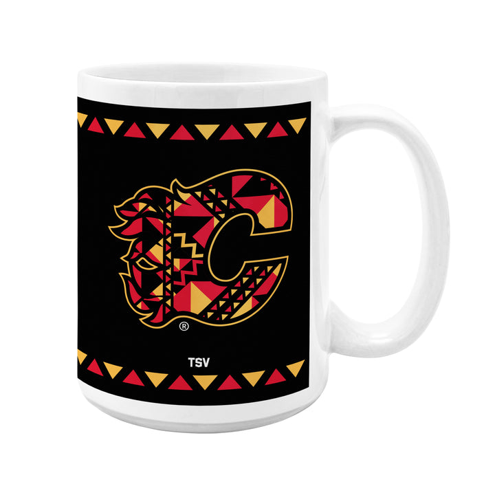 Flames Black History Coffee Mug