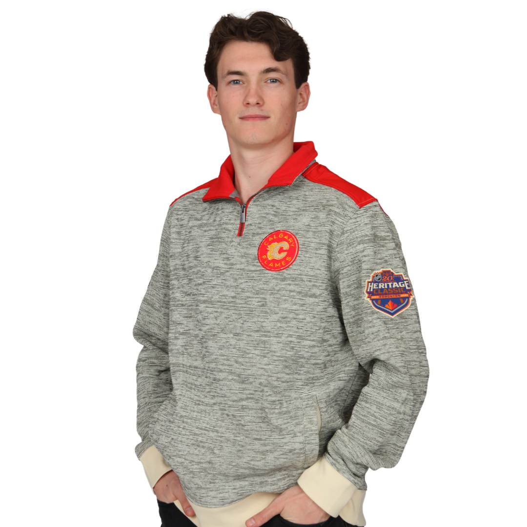 Personalized NHL Calgary Flames 2023 Heritage Classic Concept Hoodie -  Torunstyle