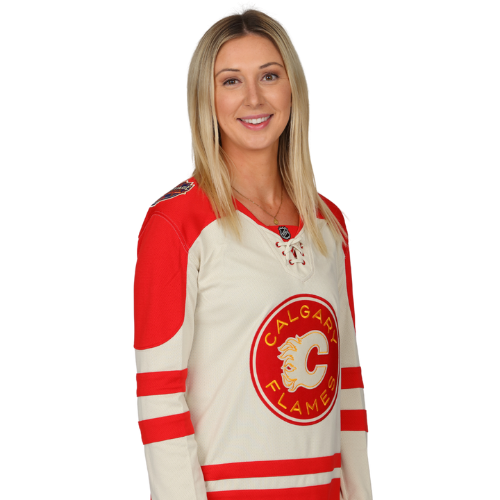 Flames Ladies Heritage Classic 23 Breakaway Jersey