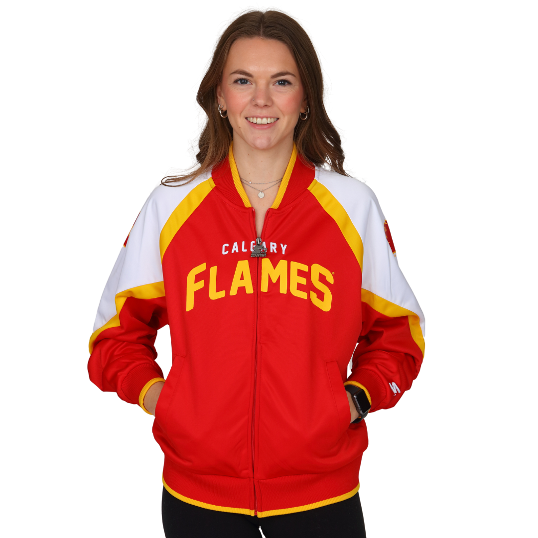 Flames Ladies Touchdown Full-Zip Track Jacket