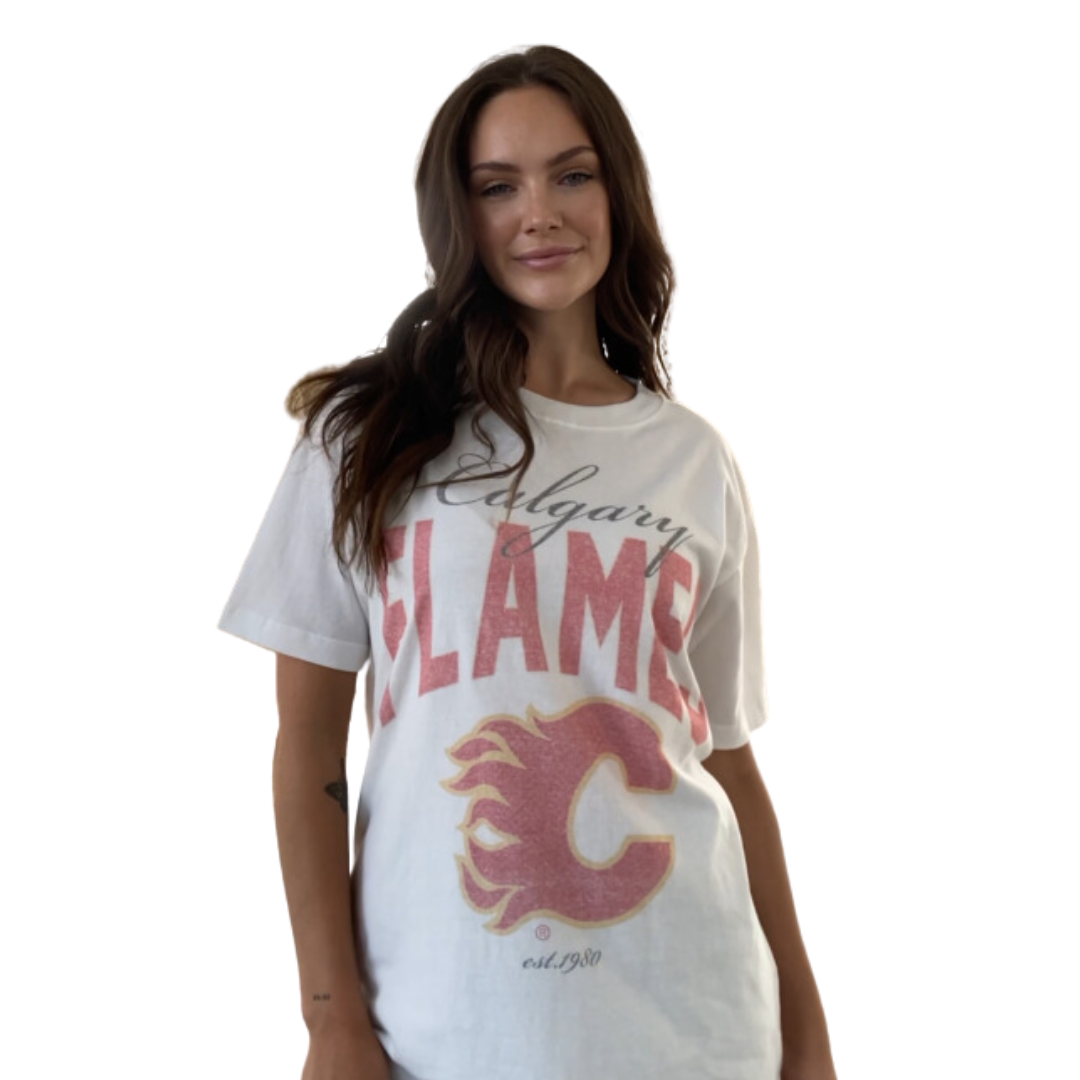 Calgary flames best sale tee shirts