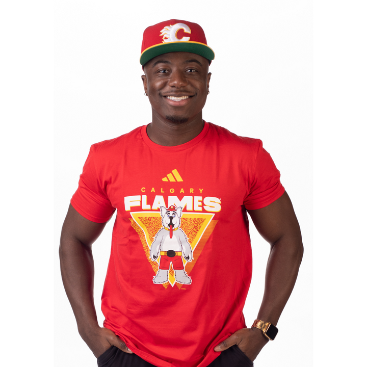 Flames adidas Mascot Trip T-Shirt