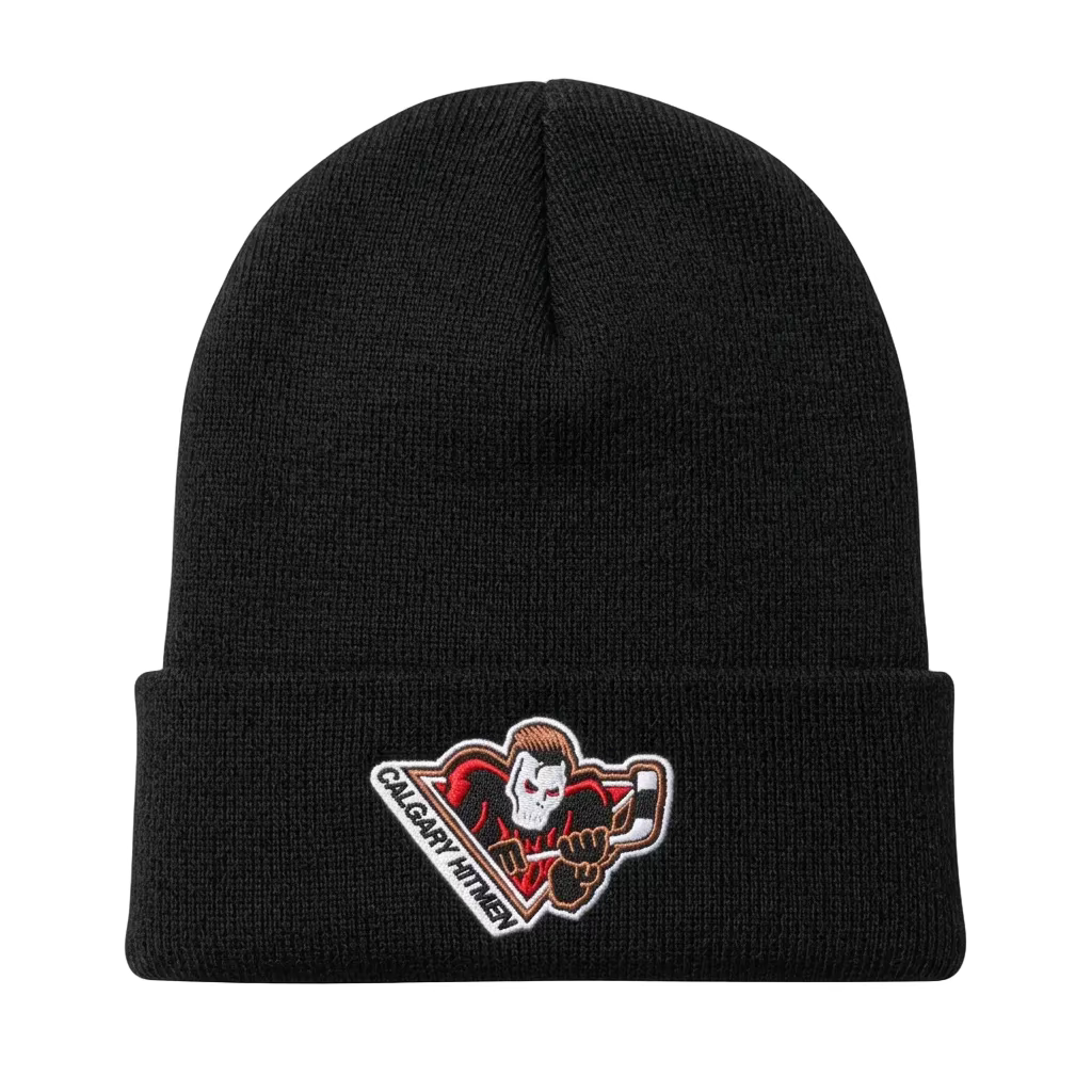 Hitmen Black Cuffed Replica Knit