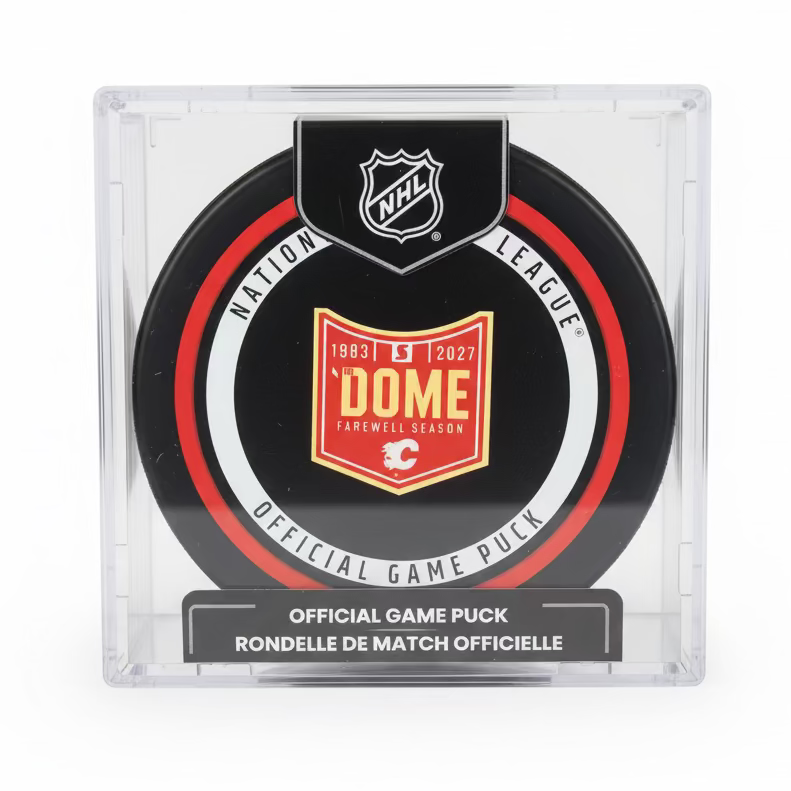 Flames Cubed Official 26/27 Game Puck