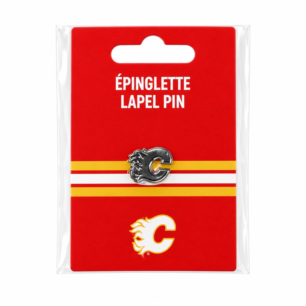 Flames Executive Silver C Pin