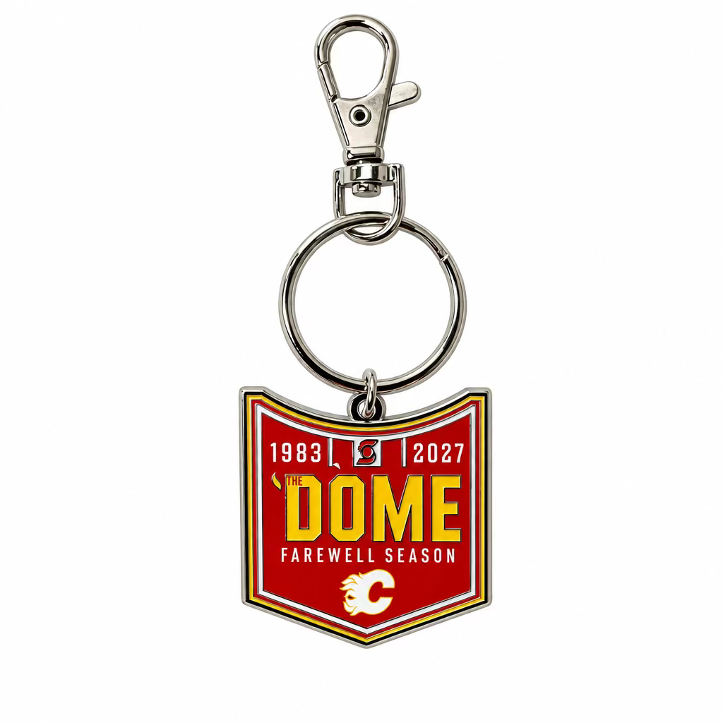 Flames Dome Farewell Season Keychain