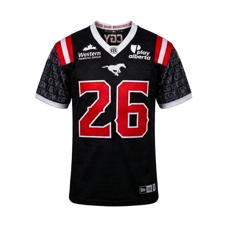Stamps New Era Mills CGY Black Jersey