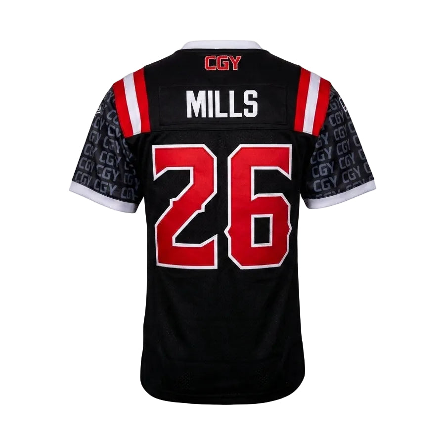 Stamps New Era Mills CGY Black Jersey