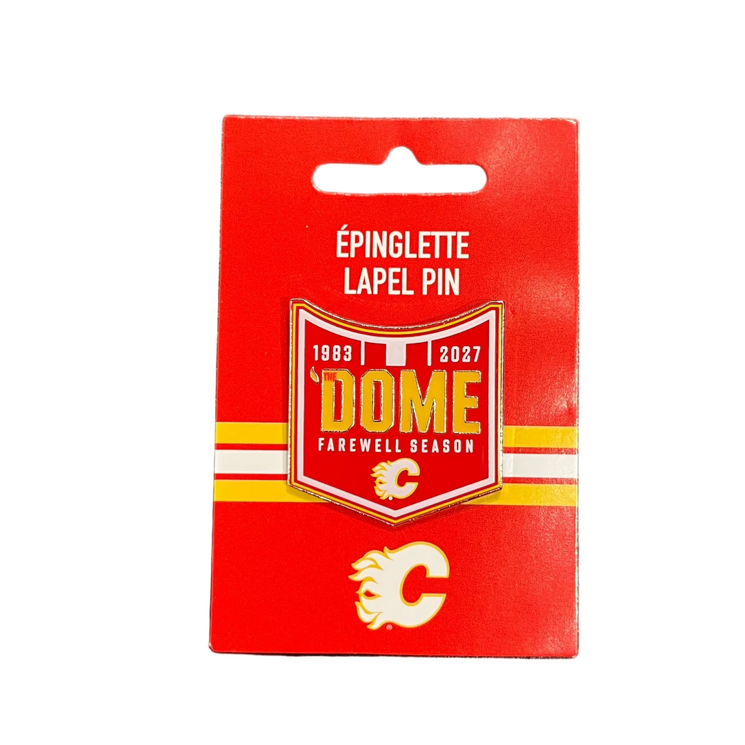 Flames Dome Farewell Season Pin