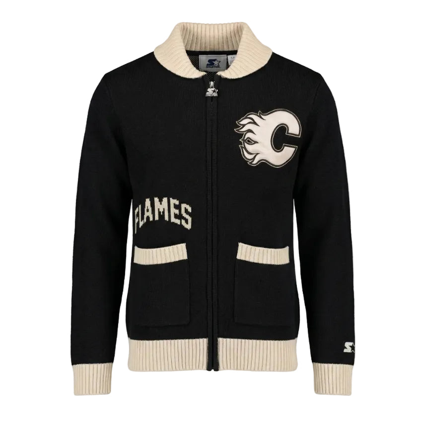 Flames Starter Friday Night Full Zip Sweater