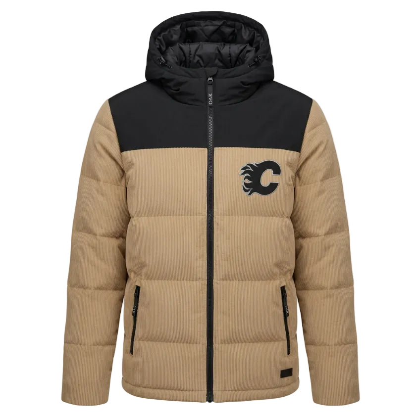 Flames Voak Corduroy Poly Fill Jacket