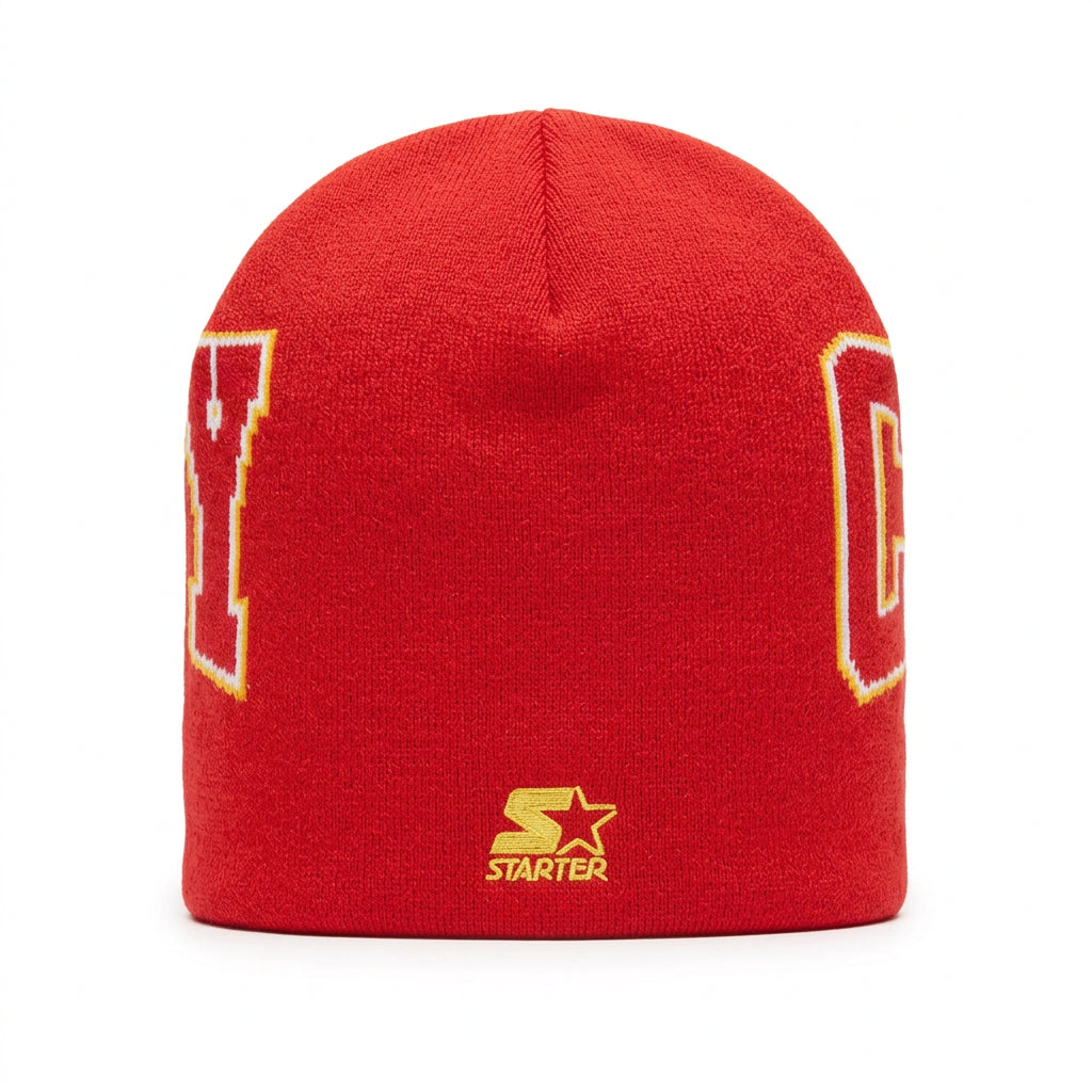 Flames Starter Big Block Beanie