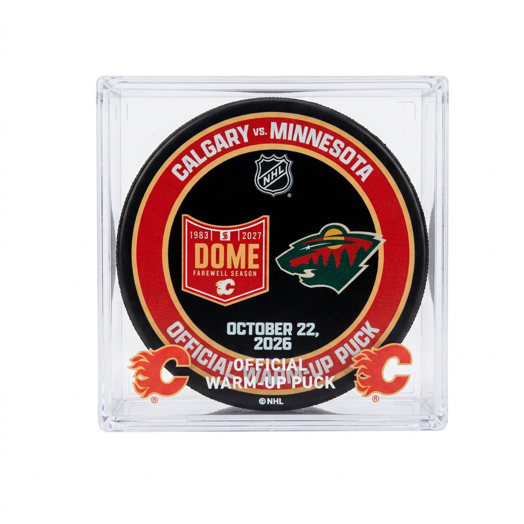 Flames Warm Up Puck 10/22/26 vs Minnesota Wild
