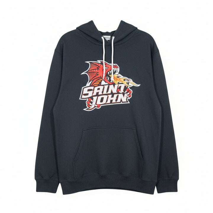 Wranglers Saint John Flames Logo Hood
