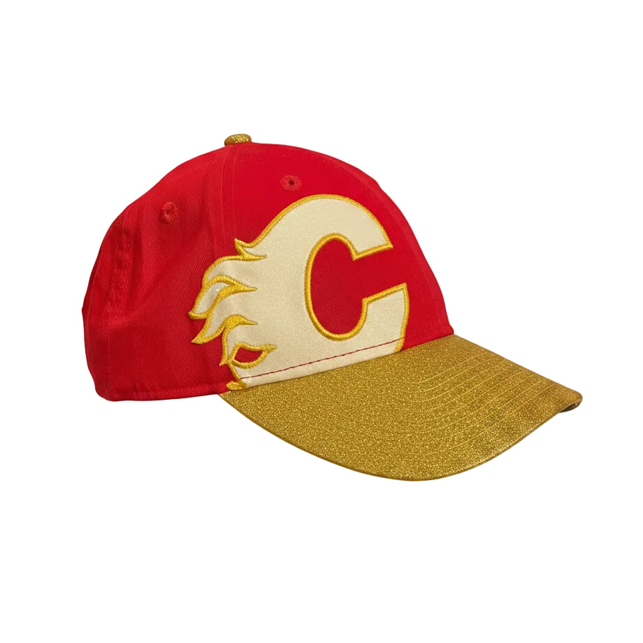 Flames Ladies New Era 2T Glitter 640MC Cap