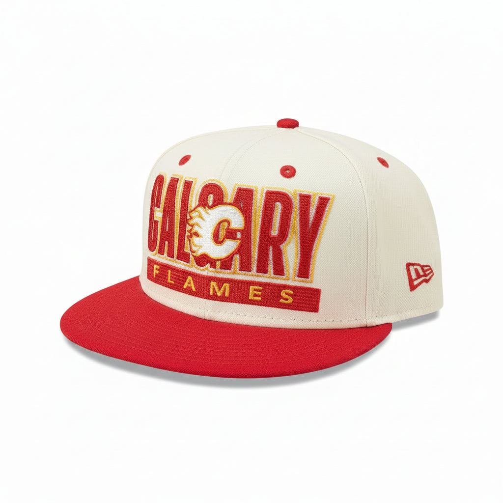 Flames NE Classic Stacked 950 Cap