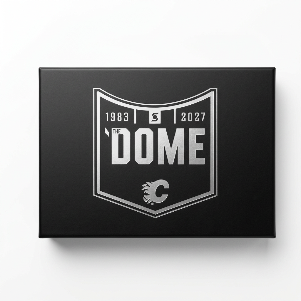 Flames Saddledome Farewell Season Belt Buckle