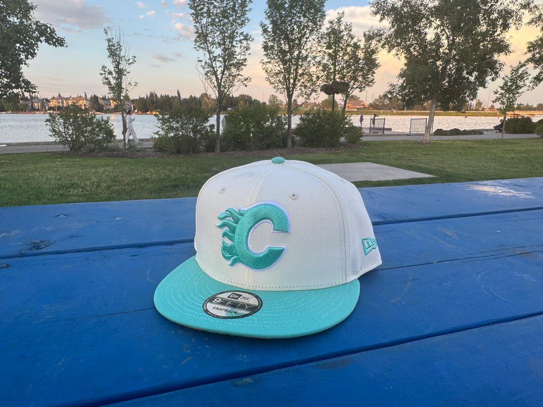 Flames New Era 2Tone Summer Sizzler 950 Seafoam Green Cap