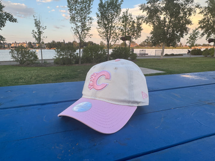 Flames Lds New Era 2Tone Summer Sizzler Pink 920 Cap