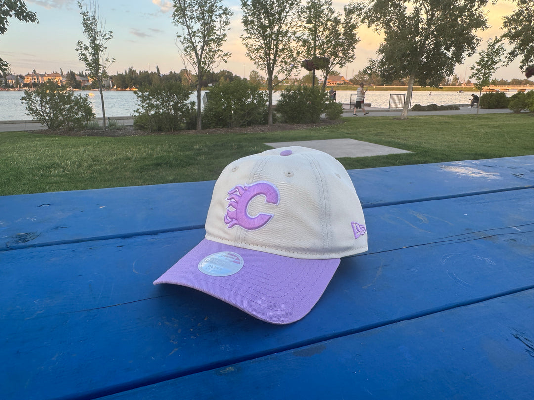 Flames Lds New Era 2Tone Summer Sizzler Purple 920 Cap
