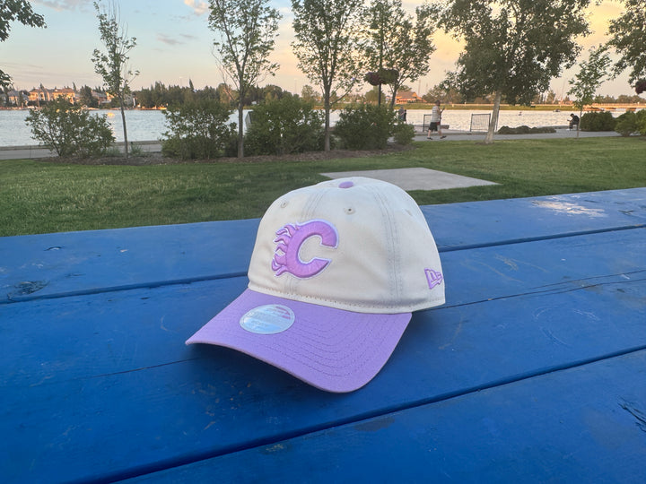 Flames Lds New Era 2Tone Summer Sizzler Purple 920 Cap