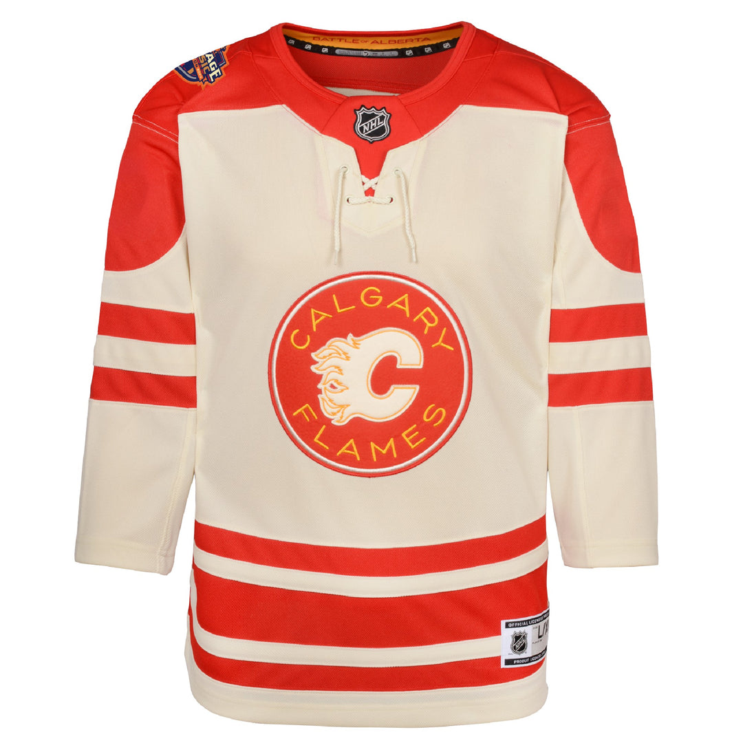 Calgary Flames Nazem Kadri Fanatics Branded Red 2023 NHL Heritage