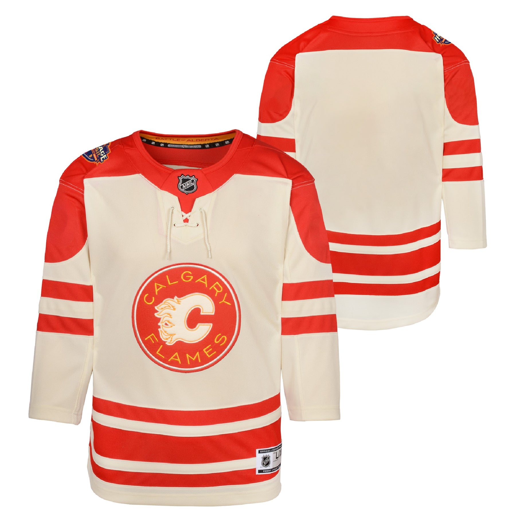 NHL Calgary Flames 2023 Heritage Classic Hockey Jersey - Torunstyle