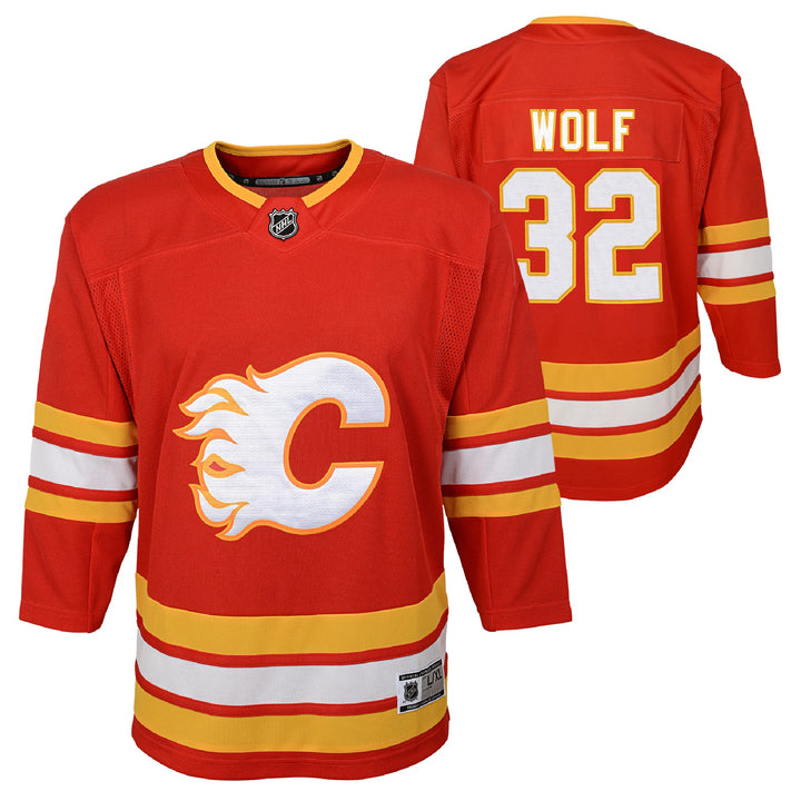 Flames Child Wolf Home Jersey