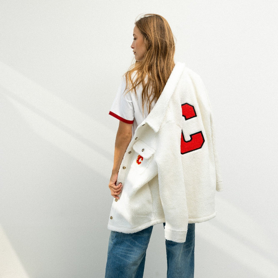 Flames Ladies Line Change Sherpa Jacket