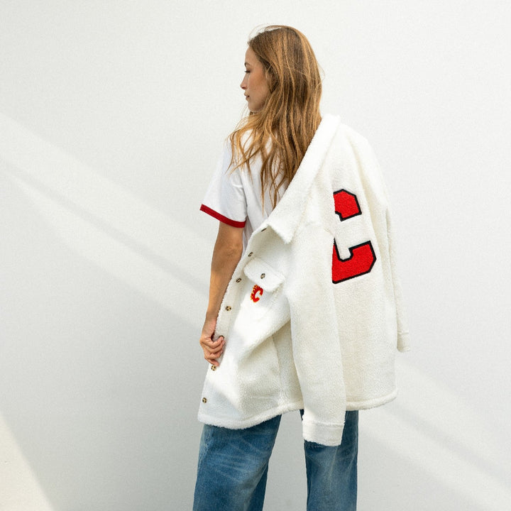 Flames Ladies Line Change Sherpa Jacket