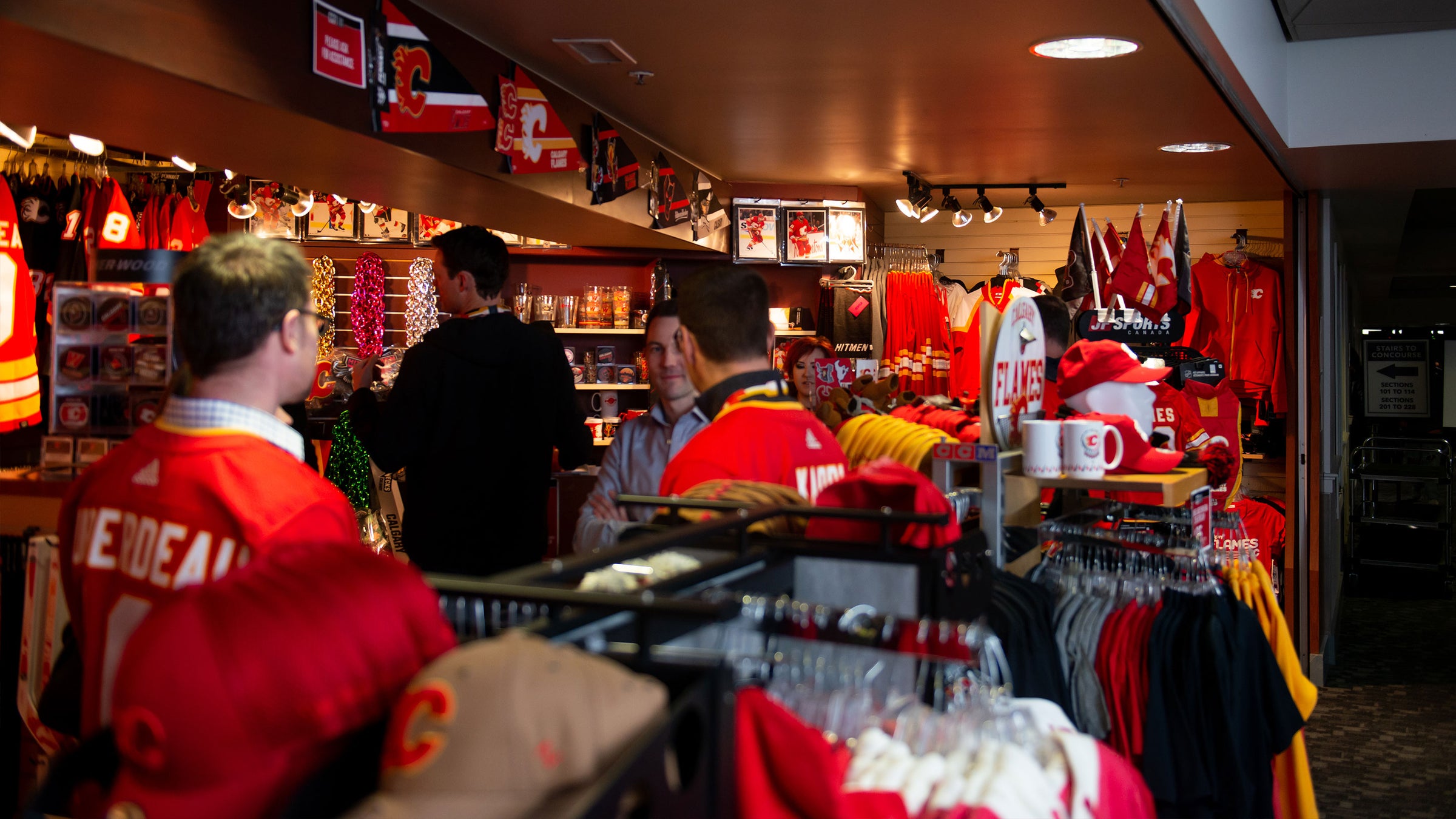 The CGY Team Store by Calgary Flames - Southcentre Mall