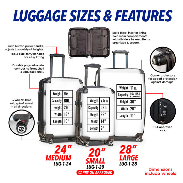Flames Home Luggage