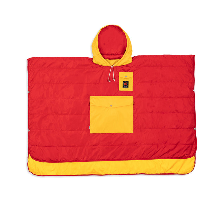 Flames Poler Poncho