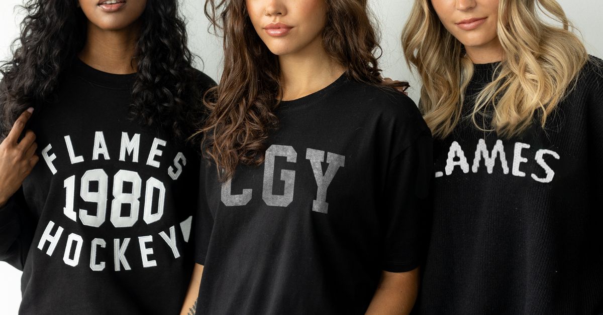 Calgary flames merch cheap