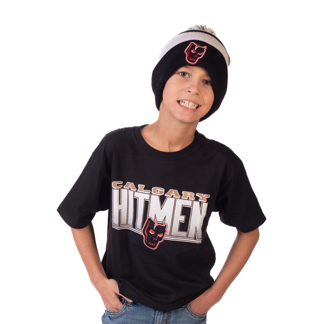 Hitmen Youth Retro Stack T-Shirt