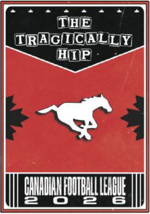 Stamps Tragically Hip Poster
