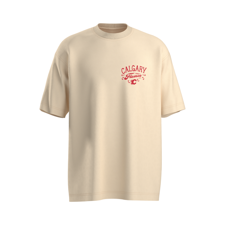 Flames Cowtown Organic Oversized T