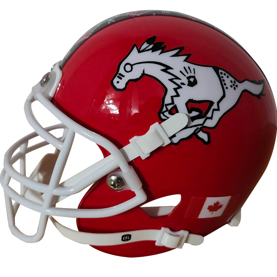 Stamps Indigenous Logo Mini Helmet – CGY Team Store