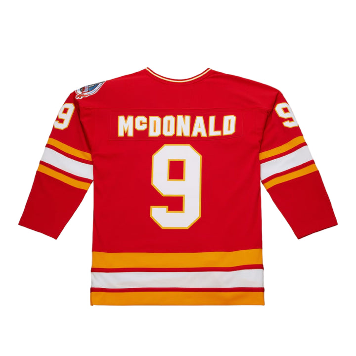 Flames M&N 1989 McDonald Jersey