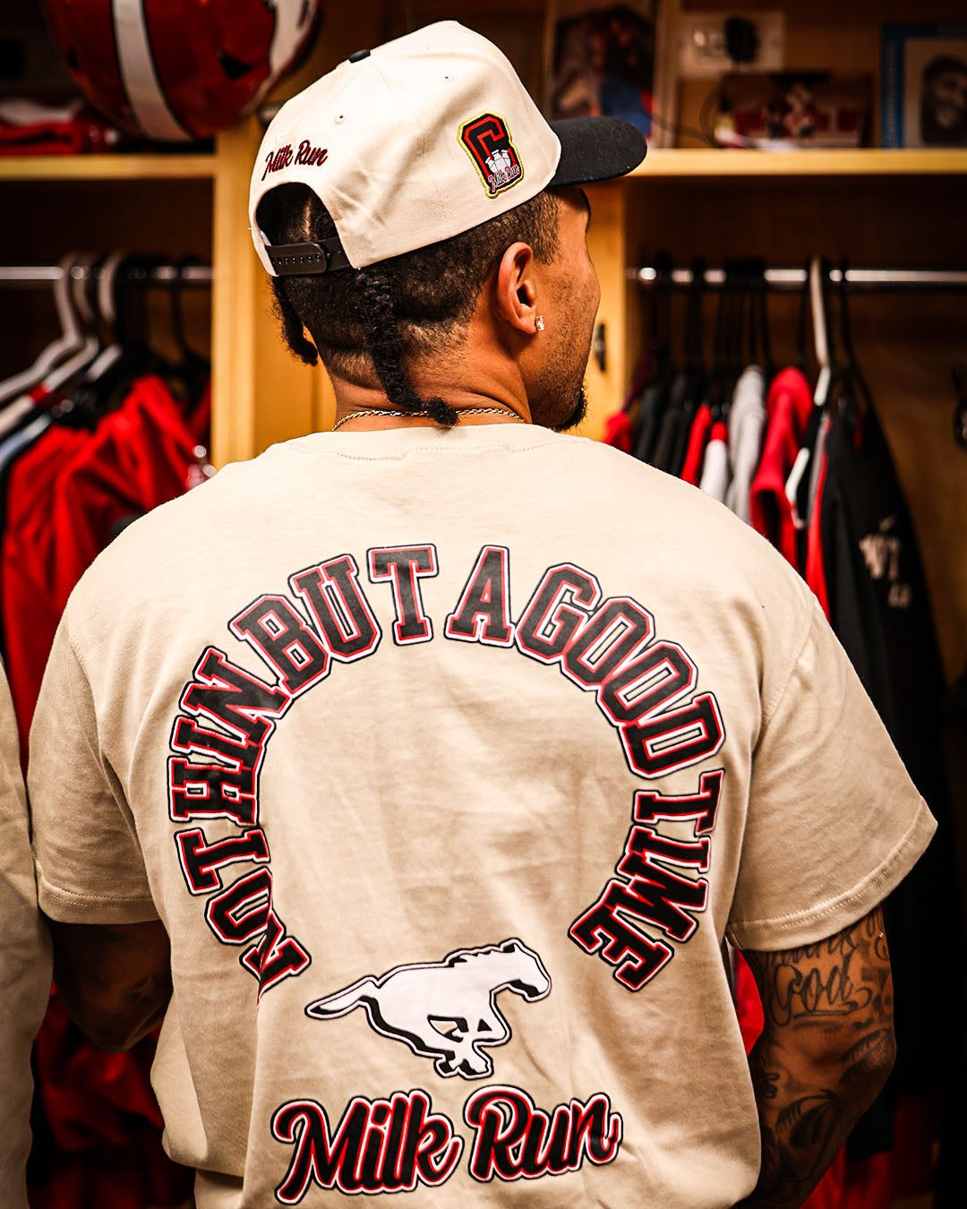 Milk Run X Stamps Good Time Snapback Cap