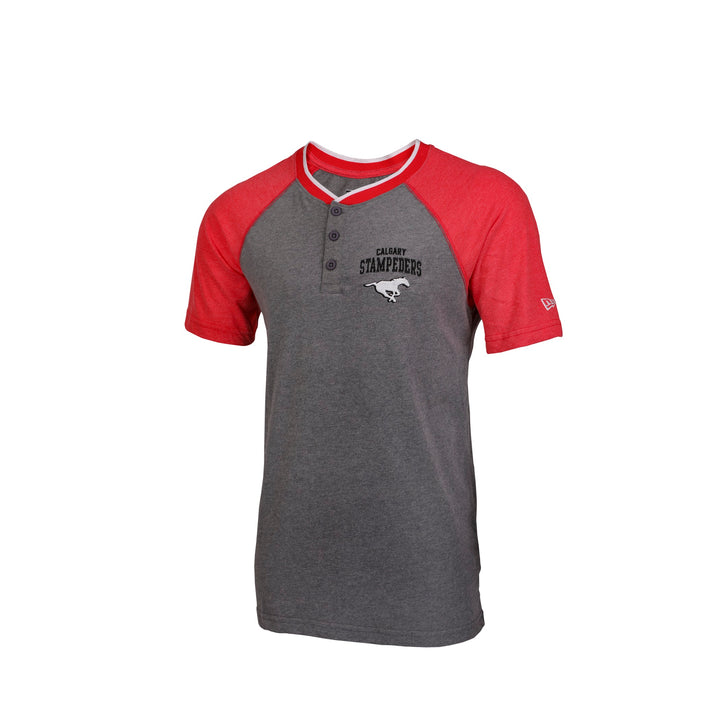 Stamps New Era Brushed Henley T-Shirt