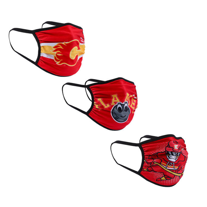 Flames Child Mask Set (3 pc)