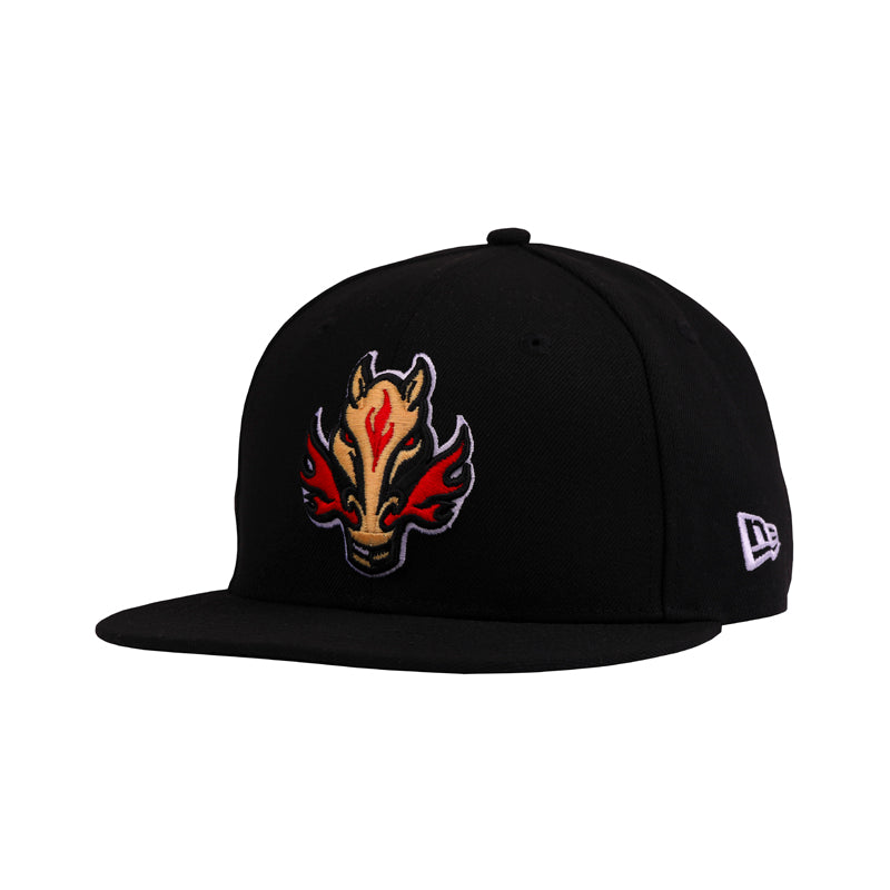 CALGARY FLAMES Pro Player horse blasty alternate black M