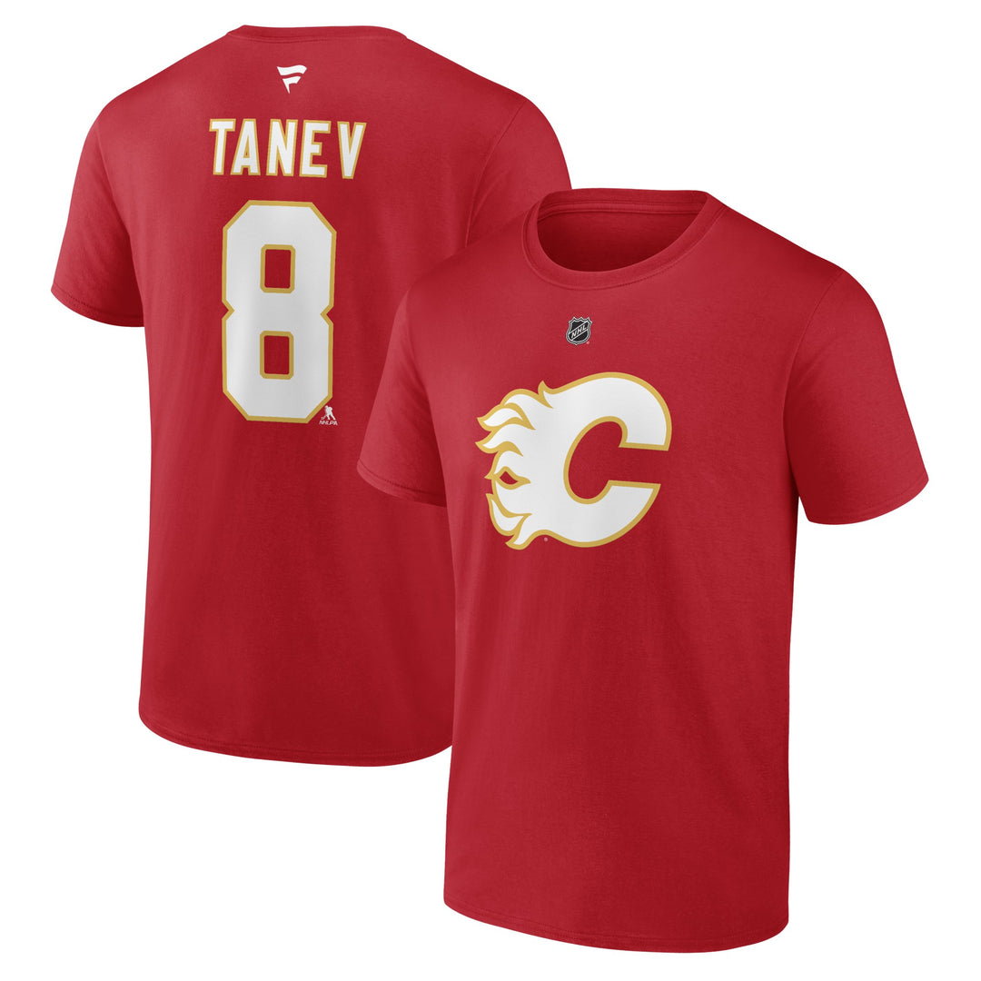 Flames Fanatics Retro Tanev Player T-Shirt