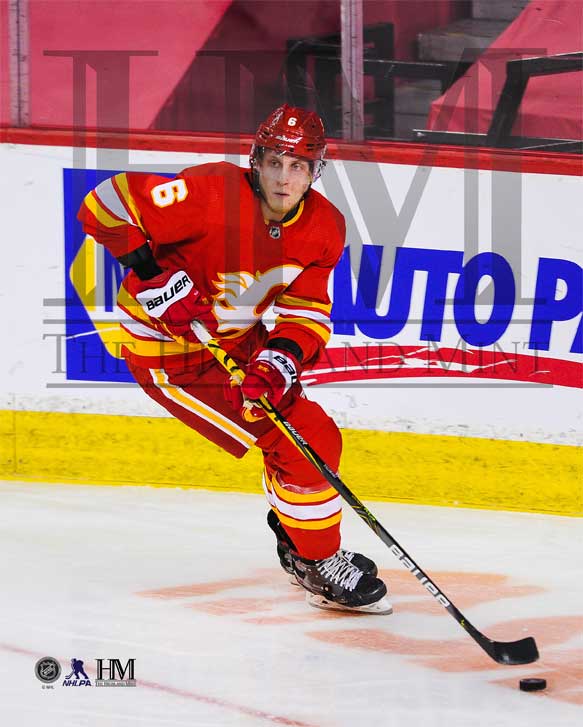 Flames Valimaki Unsigned 8x10 Photo