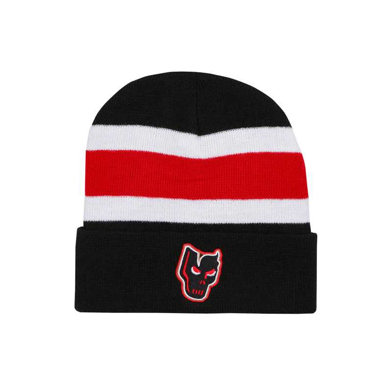 Hitmen Striped Cuff Knit Toque