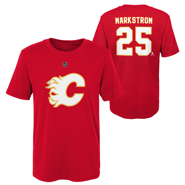 Flames Youth Retro Markstrom Player T-Shirt